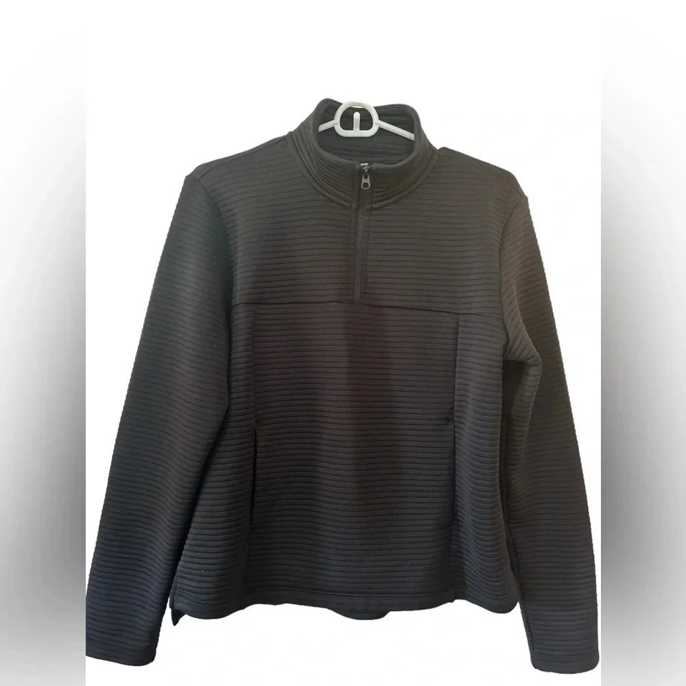 Zella 3/4 zip black jacket